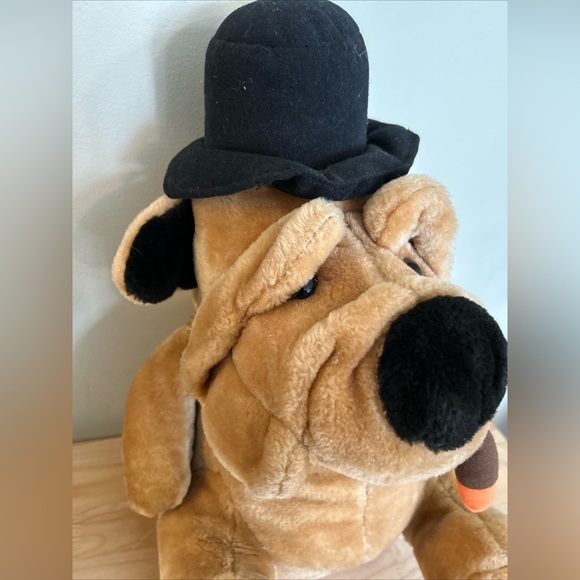 Brooklyn Doll Toy and Novelty Smoking Bulldog Cigar Plush Vintage 1993 - Picture 7 of 10